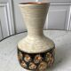 Pottery vase signed vintage 70s