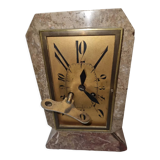 Art Deco clock in marble, early twentieth century