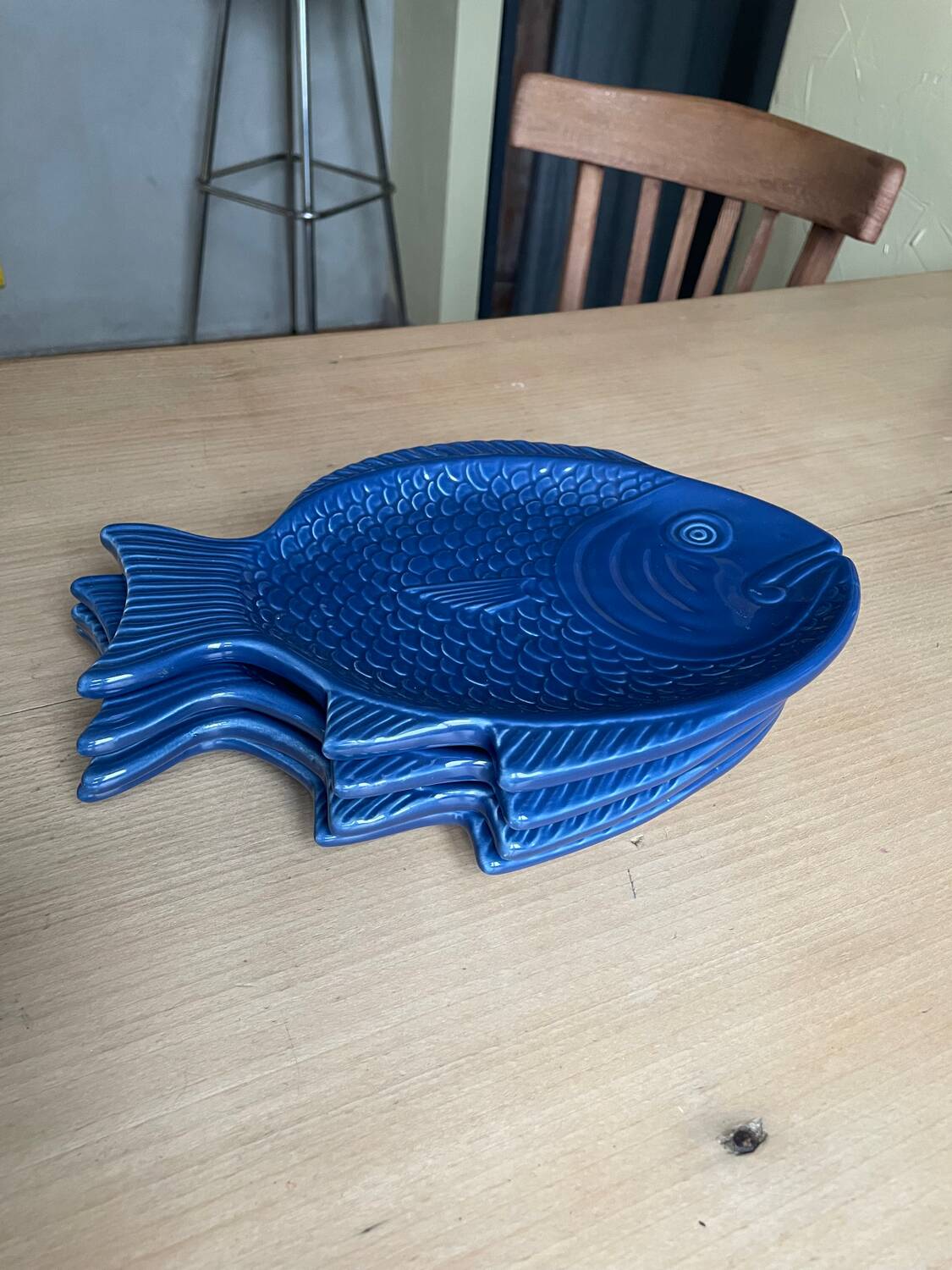 Four fish plates