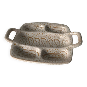 plat compartimenté signé