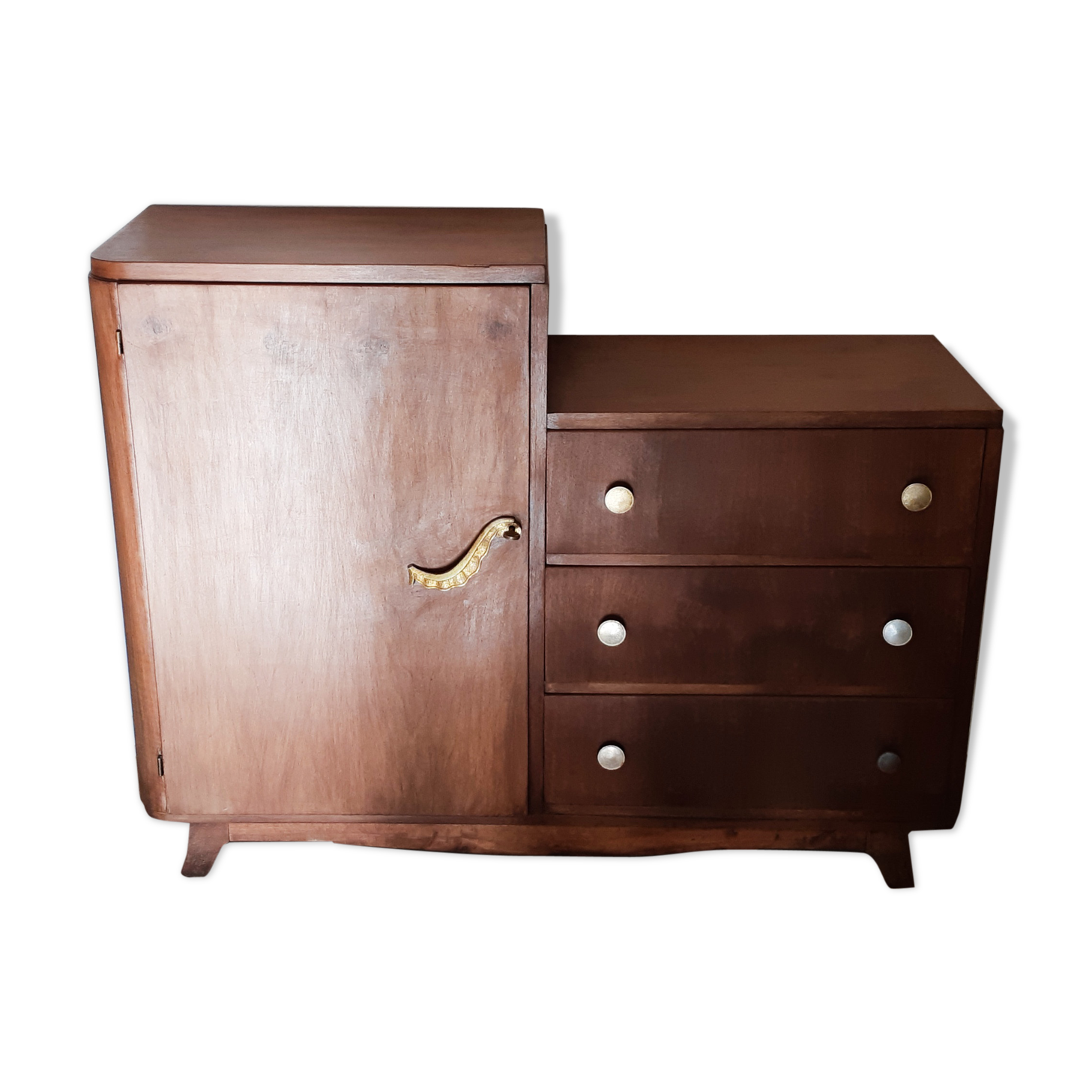 Vintage asymmetrical chest