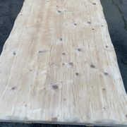 Table de ferme Georges Robert 1960 rénovée en pin massif brut 200cm