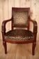 Empire era chair in mahogany