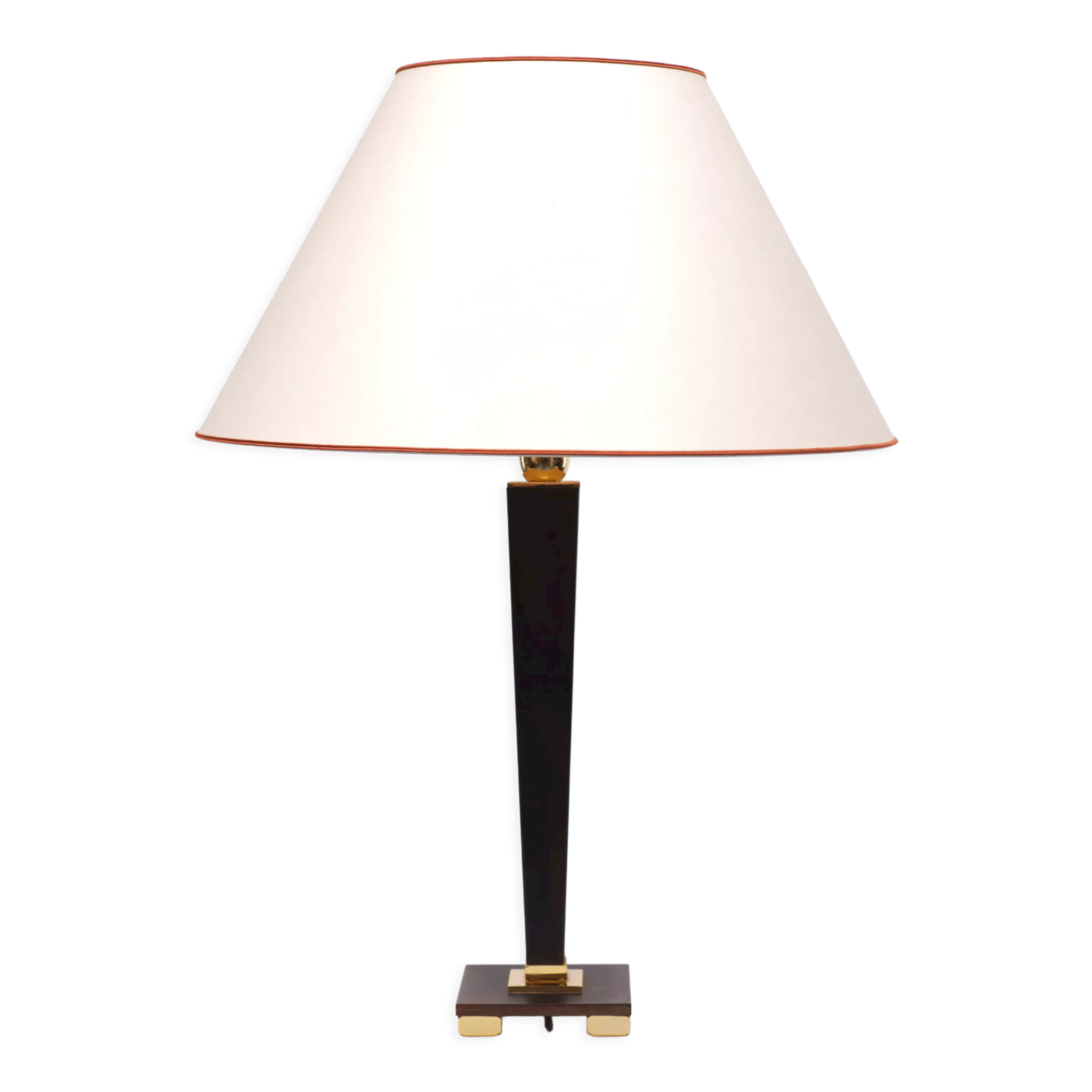 Lampe de table en bronze Bielefelder Werkstatte années 1980 Italie