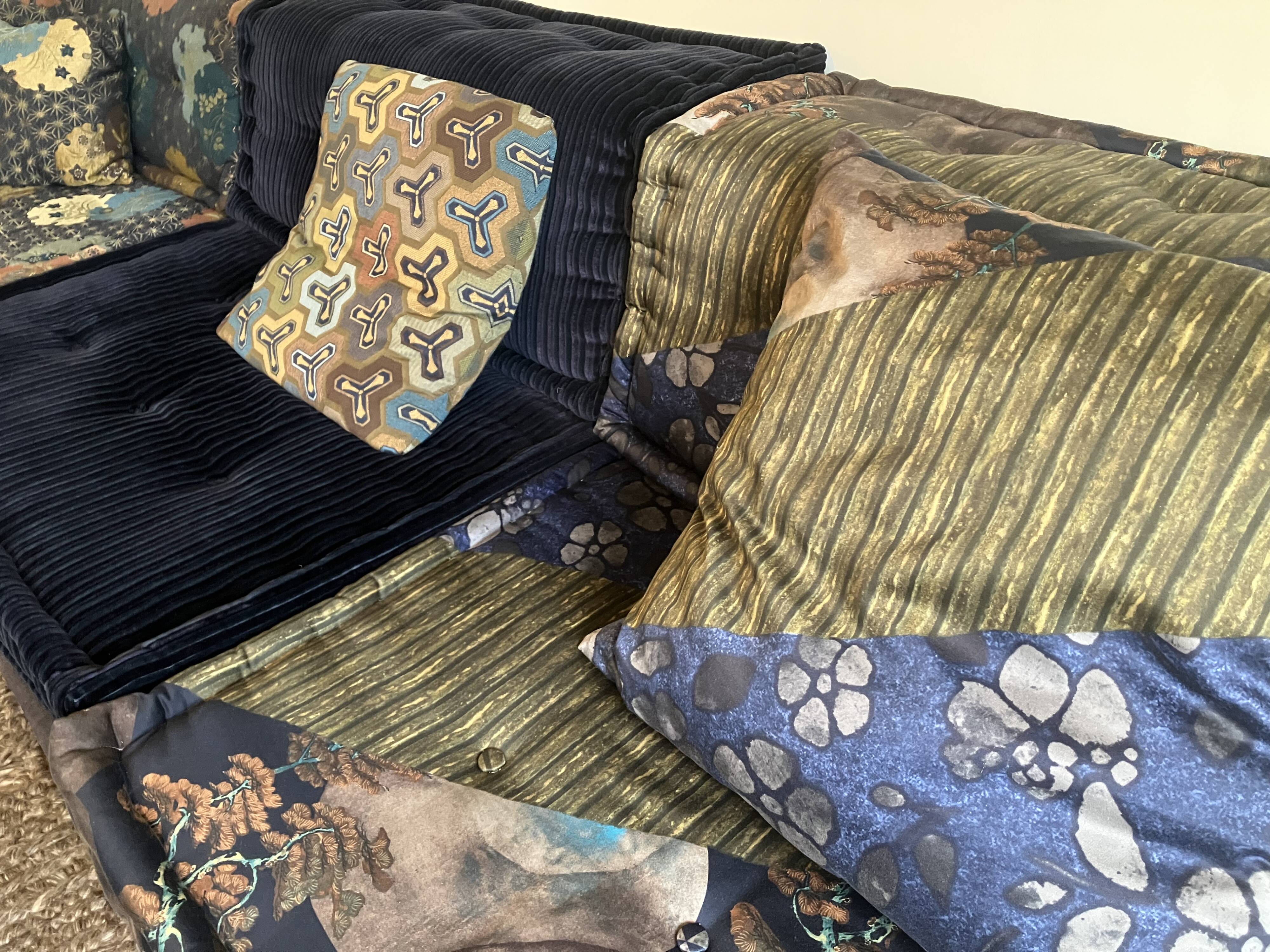 Mah Jong sofa Kenzo Tagada from Roche Bobois.
