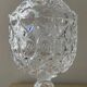 Vintage Crystal Pedestal Jewelry Box