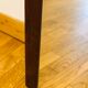 Scandinavian teak mirror 132 cm x 45