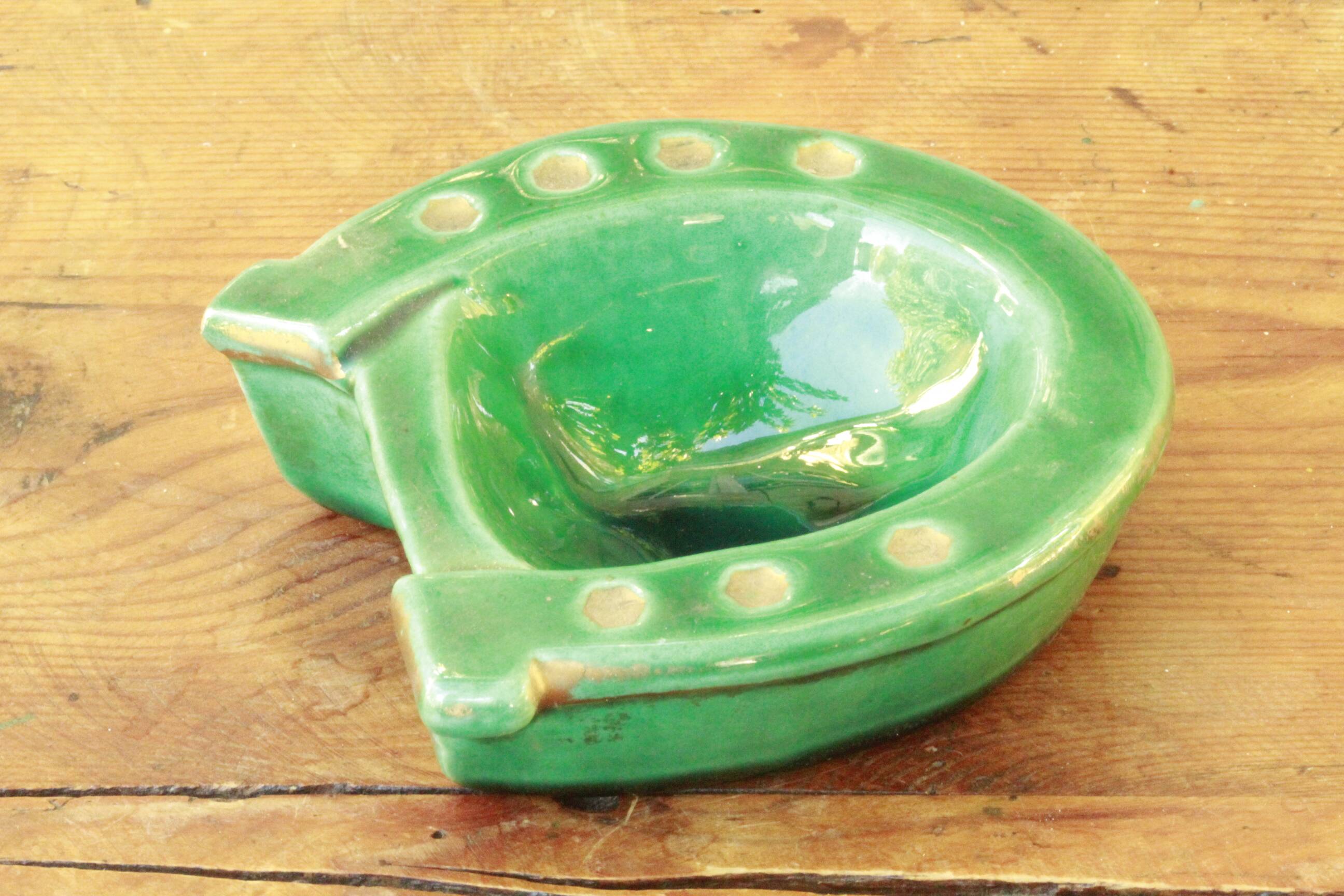 Old ceramic ashtray from Vallauris