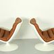 Armchair model f976 by Harcourt for Artifort 1970s