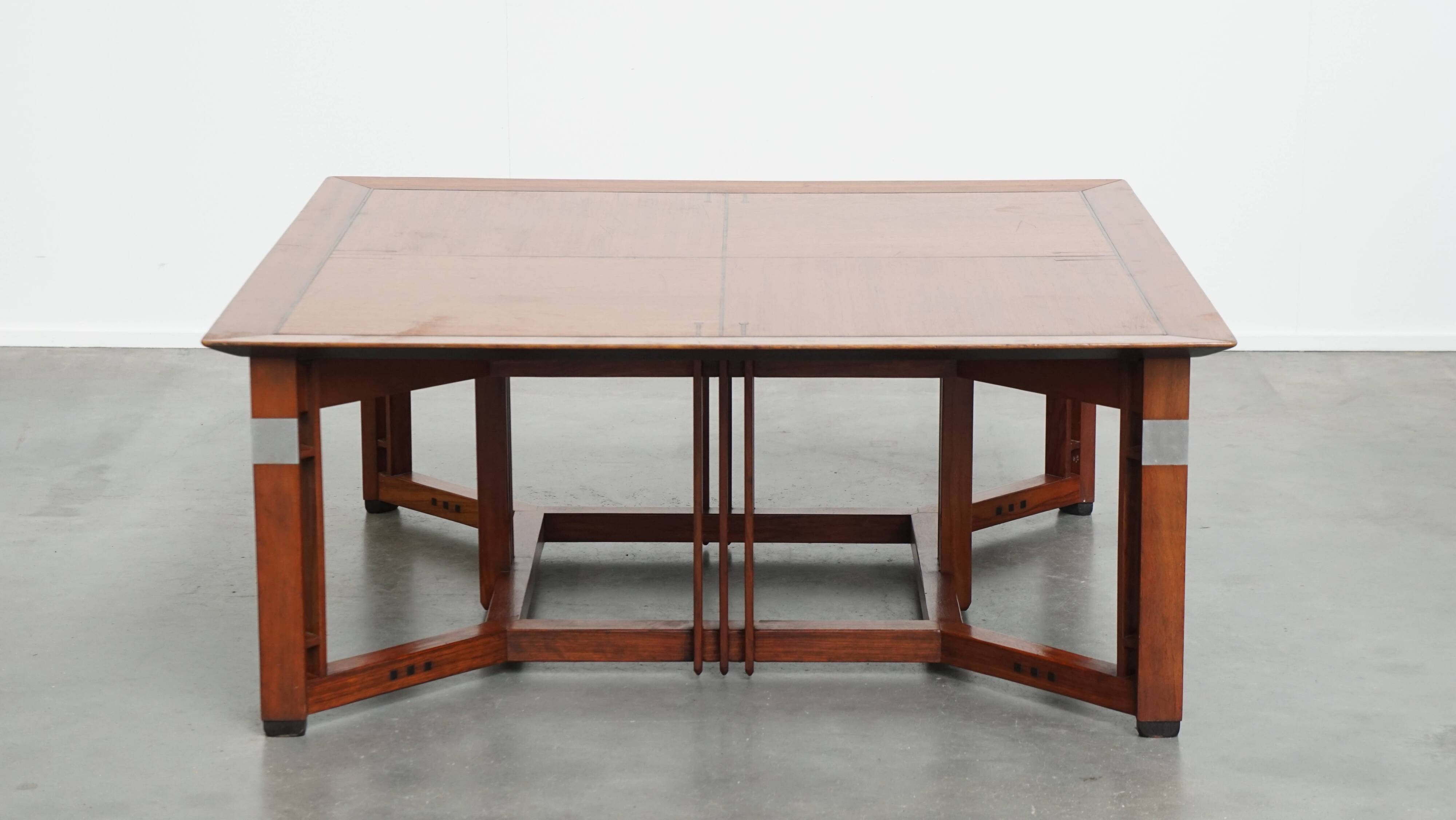 Large Square Art Deco Coffee Table