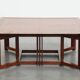 Grande table basse carrée Art Déco