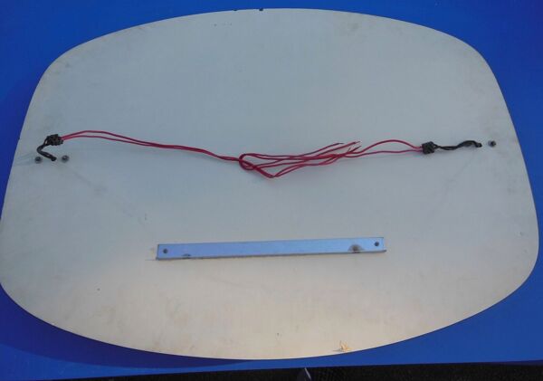Miroir Fontana Arte avec appliques