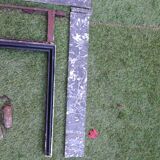 Marble fireplace late nineteenth century