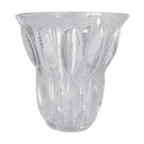 Vase en moulé en cristal