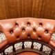 Chaise de bureau anglaise Westminster Chesterfield Captain Chair