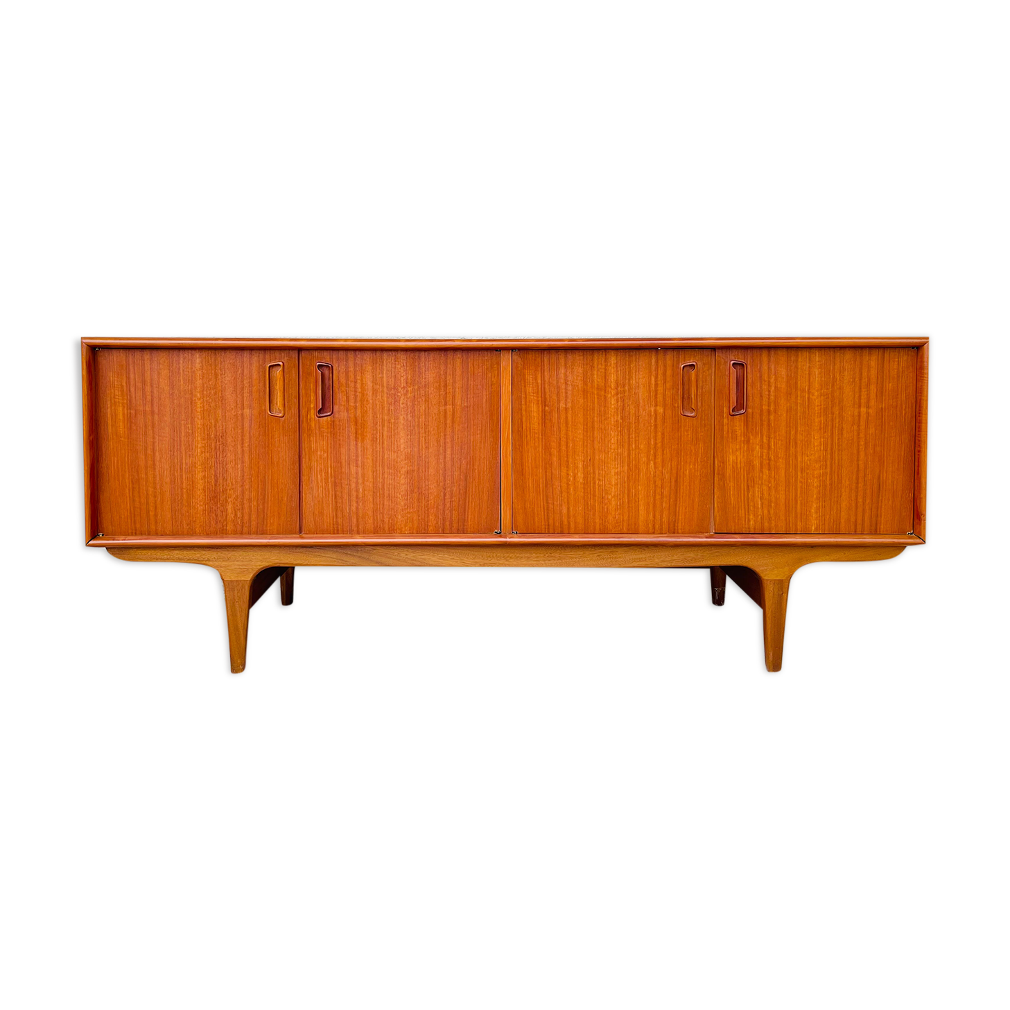 Scandinavian teak row