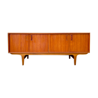 Scandinavian teak row