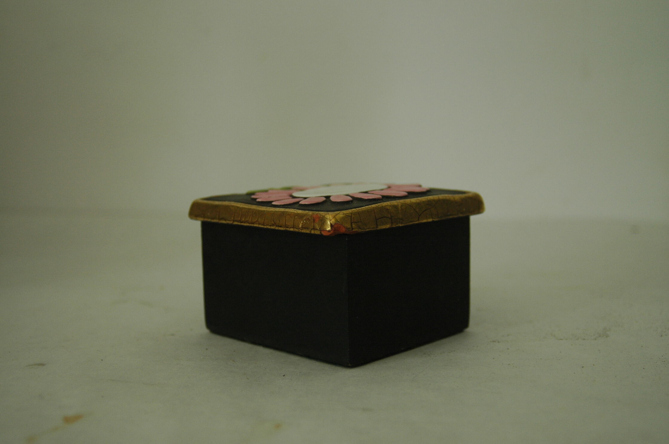 François Lembo Vallauris ceramic lid box