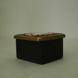 François Lembo Vallauris ceramic lid box