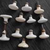 Porcelain handles - Set of 4