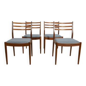 Vintage Teak Dining Chairs by Victor Wilkins for G-Plan, 1960s, Set of 4