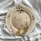 Plat rond polychrome "Nella" Jules Vieillard Bordeaux