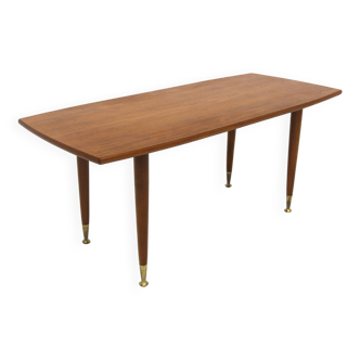 Table basse scandinave en teck, Suède, 1950