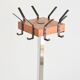 Porte manteaux / Porte parapluie scandinave sur pied 1950 vintage