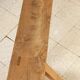 Old oak farm bench