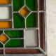Old stained glass window