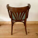 Chaise de bistrot vintage avec accoudoirs