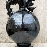 Antique Iridescent Wine Decanter