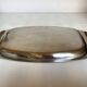 Metal and wood plateaus in Scandinavian style.