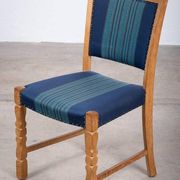 Dining Chairs in Oak by Hennnig Kjærnulf, 1960s, Set of 6