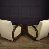 Pair of Art Deco armchairs