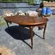 Extendable table in Louis XV style in oak (2 extensions)