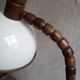 Lampadaire en bois design hollandais par Steinhauer