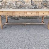 214 cm drawer farm table