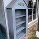 Beach cabin library
