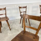 5 Schneck chairs from the 1950s
