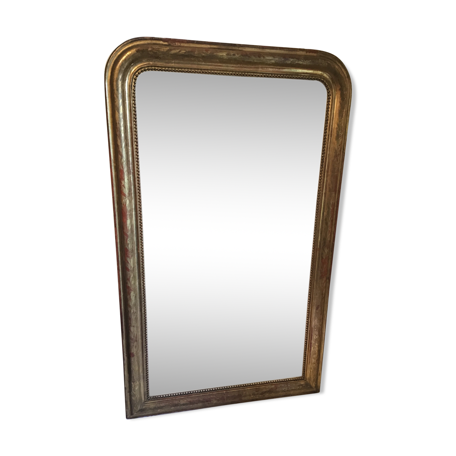 Golden mirror Louis Philippe 161x98cm
