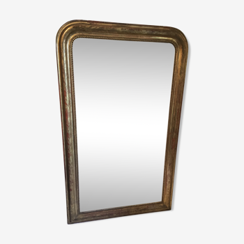 Golden mirror Louis Philippe 161x98cm