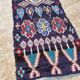 Vintage Boucherouite hallway rug