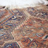 Tapis ancien tissé à la main, 1850 shiraz persan 150x110cm