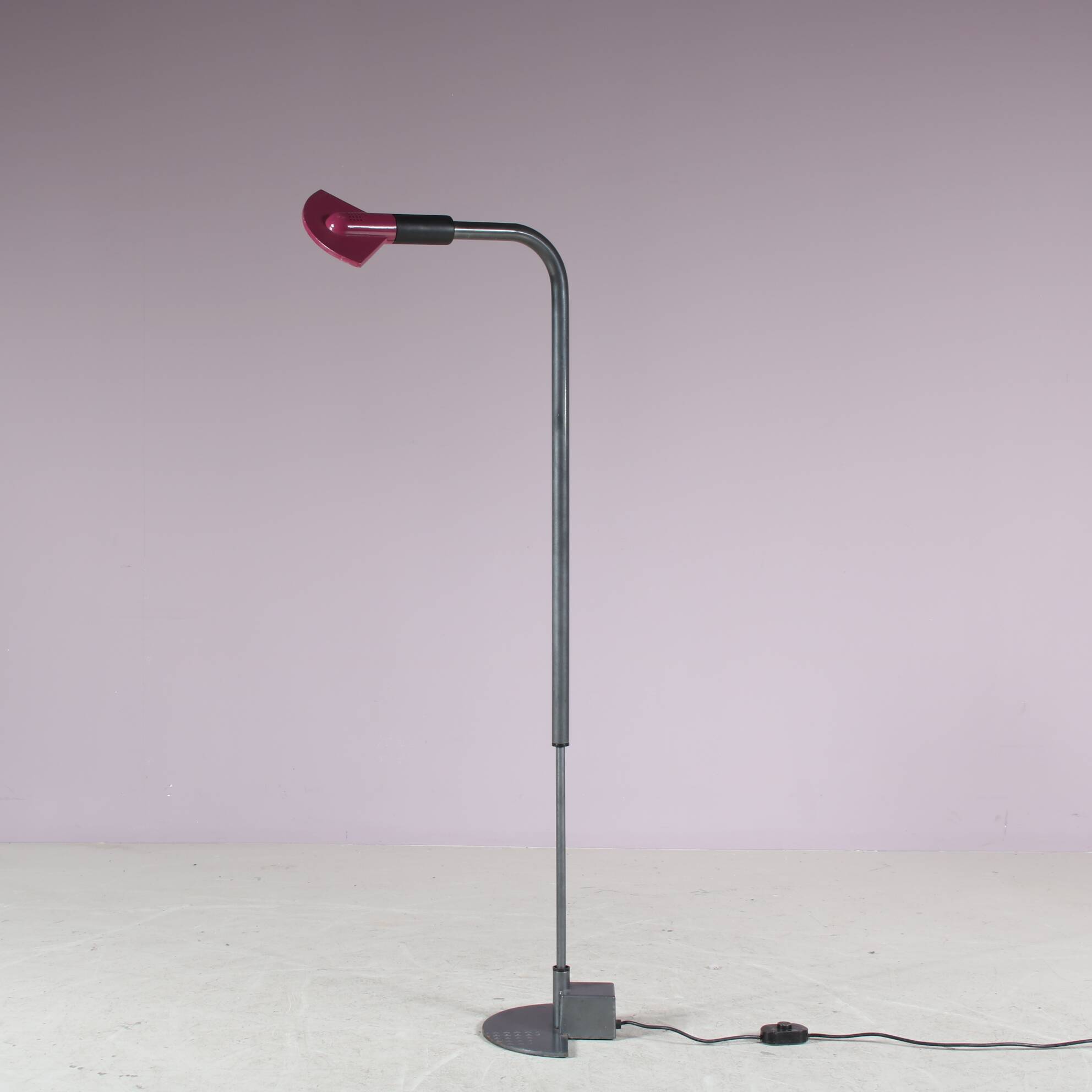 1980s Floor lamp by Hans Von Klier for Bilumen, Italy