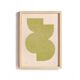 Collection de 12 peintures col.froid bleu et vert