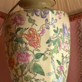 Porcelain lamp base + lampshade