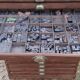 Printing cabinet 16 drawers with these lead letters