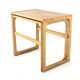 Ensemble de 2 tables gigognes en chêne - design danois - moderne du milieu du siècle