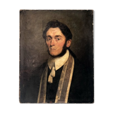 Portrait of notable 1839 signed Coqueret